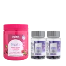 Kit WPink Wesha Chá Verde e Hibisco + 2 Cabelos e Unhas