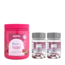 Kit WPink Wesha Chá Verde e Hibisco + 2 Ácidos Hialurônicos