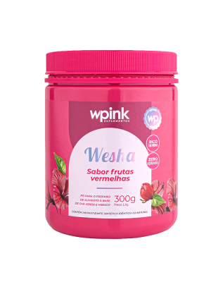 wesha chá verde e hibisco - 300g - wp