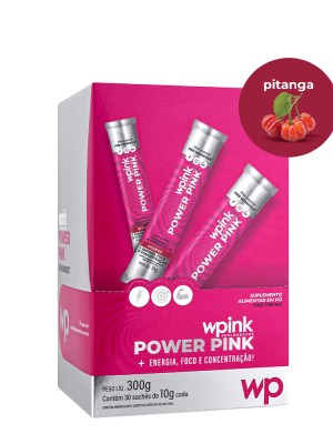 power pink de pitanga - pré-treino - 300g - wp