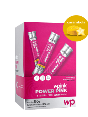 power pink de carambola - pré-treino - 300g - wp