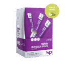 power pink sem cafeína de maçã verde - pré-treino - 300g - wp
