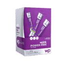 power pink sem cafeína de maçã verde - pré-treino - 300g - wp