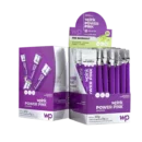 power pink sem cafeína de uva verde - pré-treino - 300g - wp