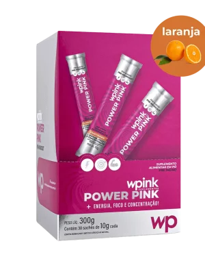 power pink de laranja - pré-treino – 300g - wp