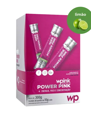 power pink de limão - pré-treino – 300g - wp