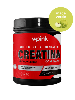 creatina de maçã verde - 240g – wp