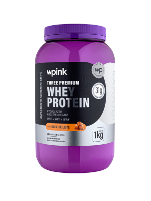 three premium whey protein doce de leite 3W - (1kg) - wp