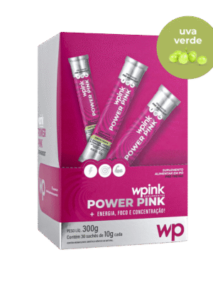 power pink de uva verde - pré-treino – 300g - wp