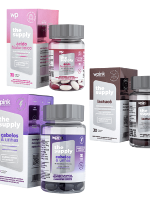 Kit Cuidados Completo WP: Cabelos, Pele e Intestino