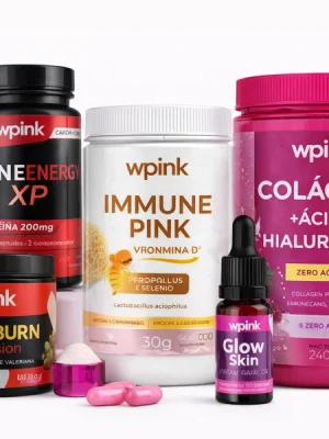 Kit WPink Full Care: Beleza, Imunidade e Energia